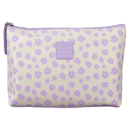 Tender Love + Carry Daisy Holdall Lilac Cream 26 x 18 x 10 cm