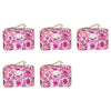 Tender Love + Carry Magenta Watercolour Hanging Wash Bag 28 x 19 x 10 cm Pack of 5