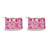 Tender Love + Carry Magenta Watercolour Holdall Wash Bag 25 x 18 x 8 cm Pack of 2