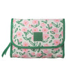 Tender Love + Carry Pink Flower Market Roll-Up Toiletry Bag 25 x 18 x 8 cm Pack of 2