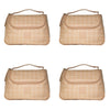 Tender Love + Carry Pink Grid Weekender Wash Bag 26 x 18 x 10 cm Pack of 4