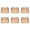 Tender Love + Carry Pink Grid Weekender Wash Bag 26 x 18 x 10 cm Pack of 6