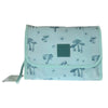 Tender Love + Carry Teal Mushroom Daisy Roll-Up Toiletry Bag 25 x 18 x 8 cm Pack of 3