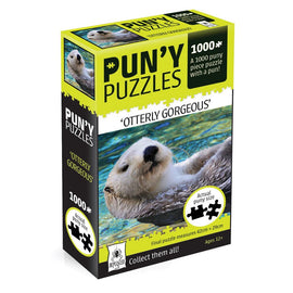 Pun'y Puzzles Otterly Gorgeous 1000 Piece Puzzle