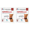 Thermoskin Adjustable Knee Patella Strap Black Pack of 2