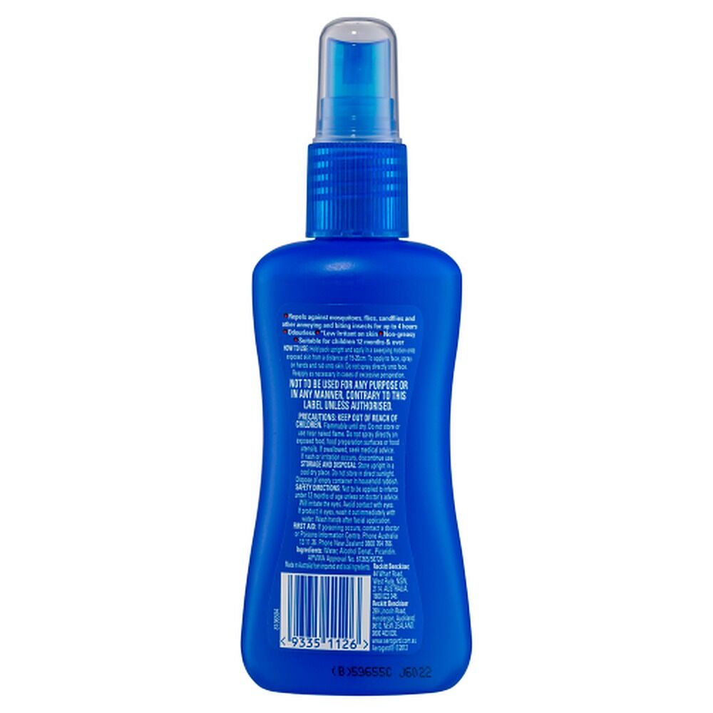 Aerogard Odourless Low Irritant Pump Spray 135mL