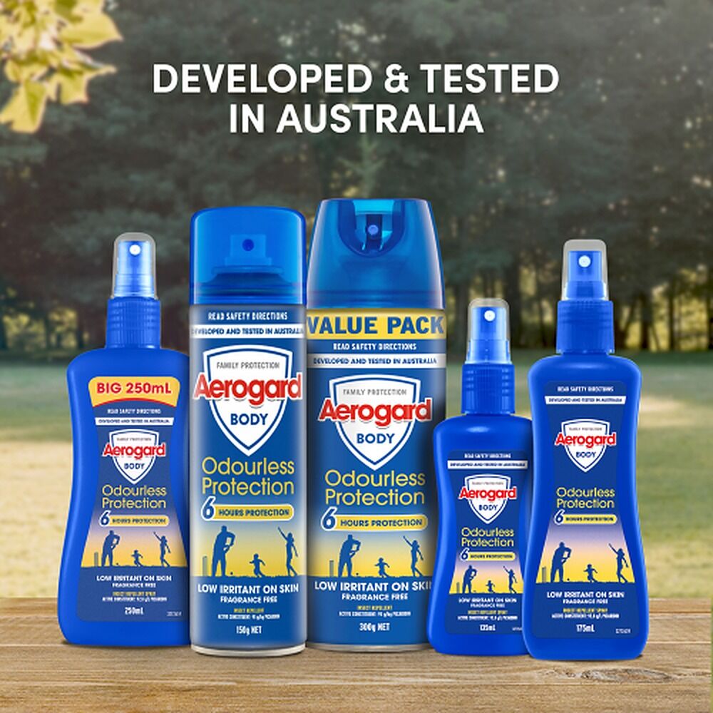 Aerogard Odourless Low Irritant Pump Spray 135mL