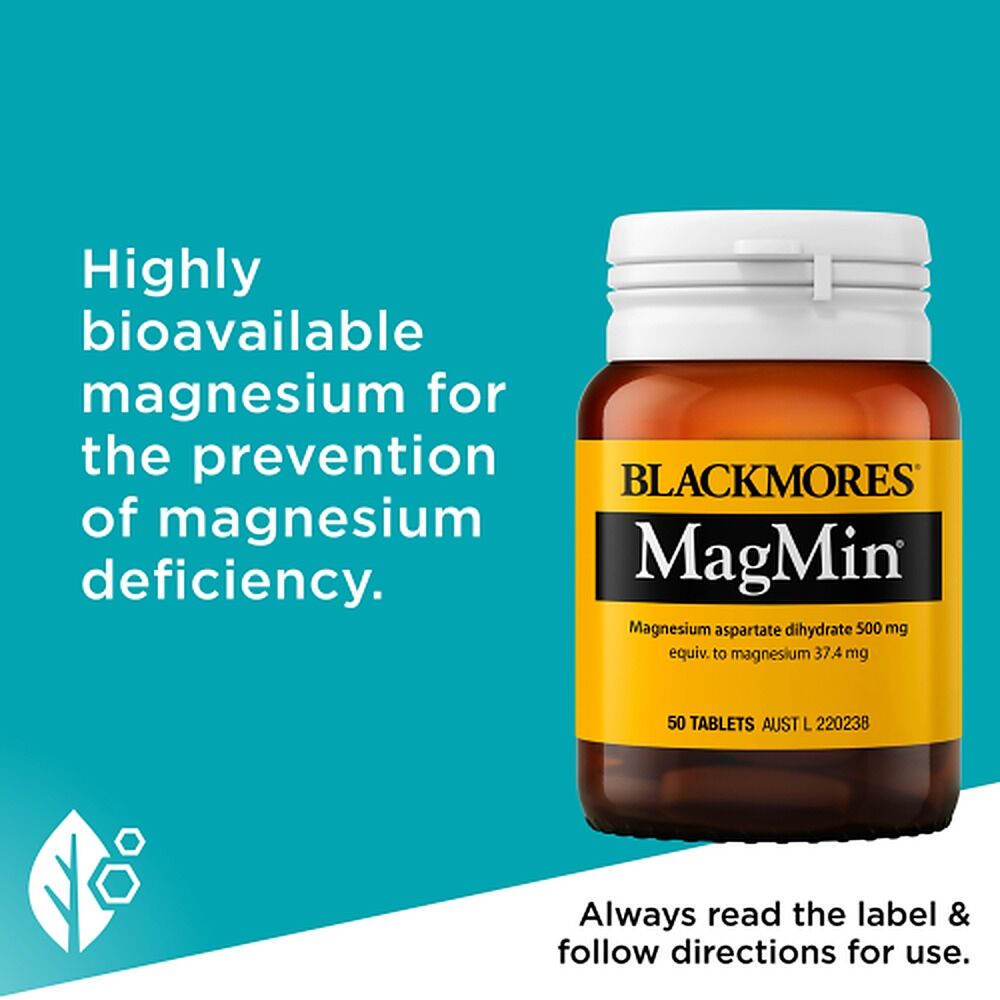 Blackmores MagMin 50 Tablets