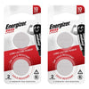 Energizer 2032 Lithium Coin Batteries 2 Pack Bundle of 2