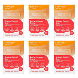 Cica-Care Silicone Gel Sheet Scar Treatment 12cm x 6cm Pack of 6