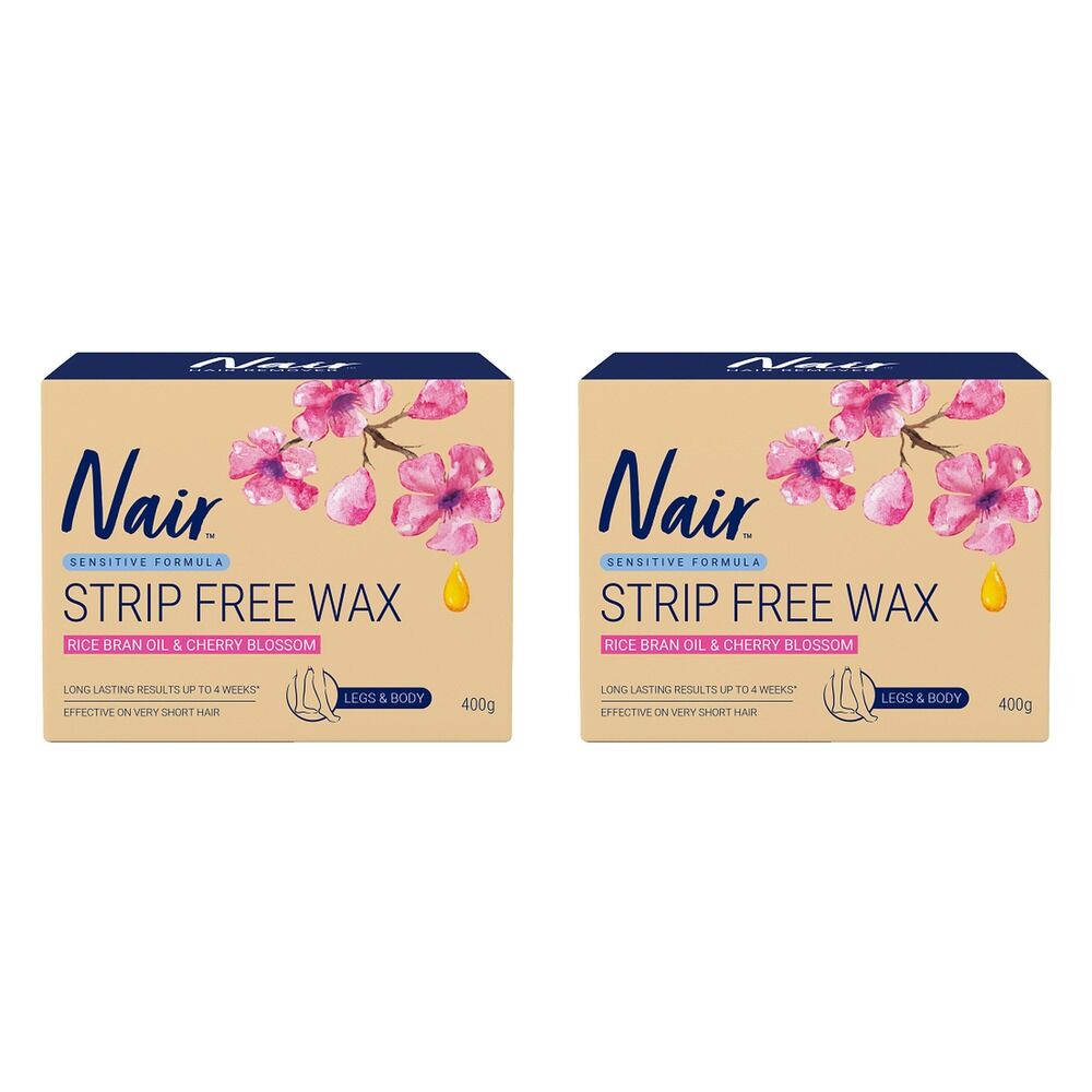 Nair Sensitive Strip Free Wax 400g Pack of 2