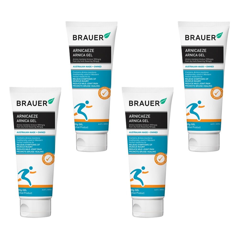 Brauer Arnicaeze Arnica Gel 100g Pack of 4