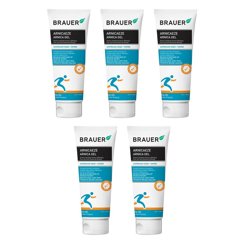 Brauer Arnicaeze Arnica Gel 100g Pack of 5