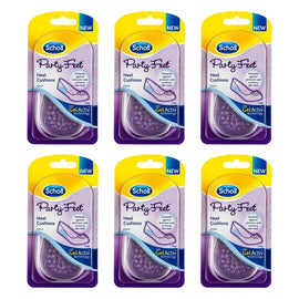 Scholl Party Feet Invisible Gel Heel Cushions Pack of 6
