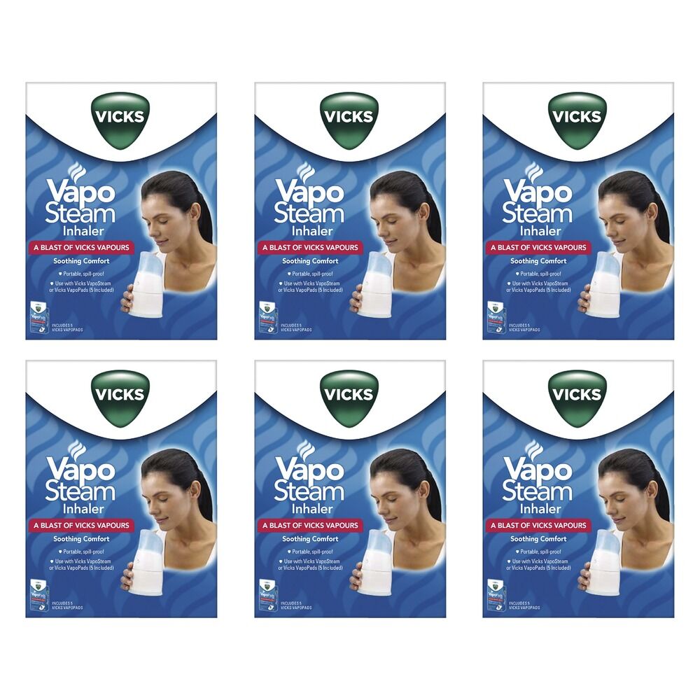 Vicks VapoSteam Inhaler Pack of 6