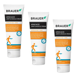 Brauer Arnicaeze Joint & Muscle Cream, 100g Pack of 3