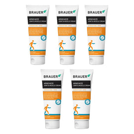 Brauer Arnicaeze Joint & Muscle Cream, 100g Pack of 5