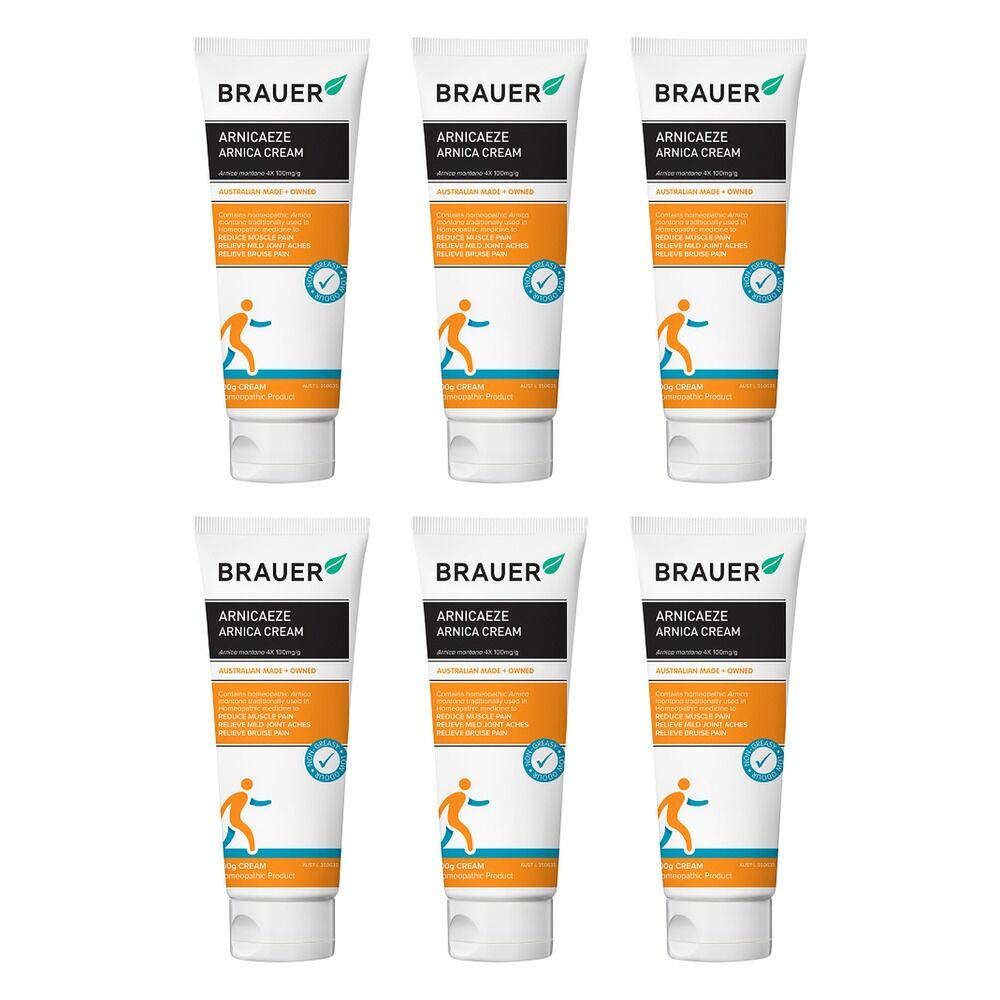 Brauer ArnicaEze Arnica Cream 100g Pack of 6