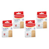 Elastoplast Plastic Extra Wide Strip Plasters 20 Pack Bundle of 4