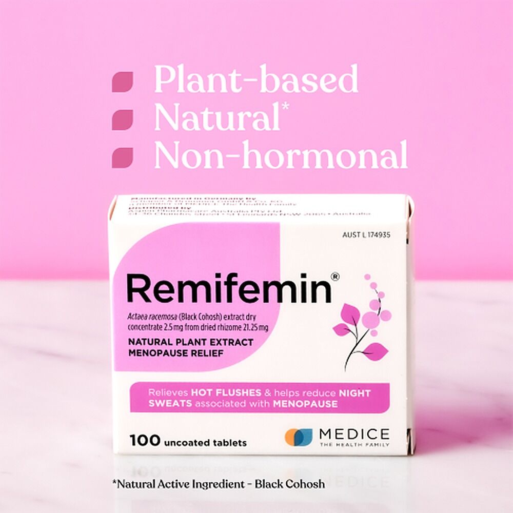 Remifemin Menopause Relief 100 Tablets