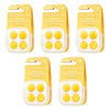 OTIFLEKS Natural Beeswax Earplugs 4 Pack Bundle of 5