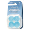 Otifleks Medical Grade Silicone Earplugs 4 Pack
