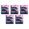 Libra Ultra Thin Super Pads with Wings 12 Pack x 6 Bundle of 5