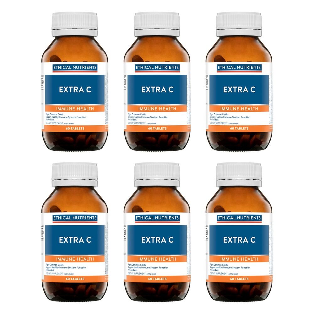 Ethical Nutrients Extra C 60 Tablets Pack of 6