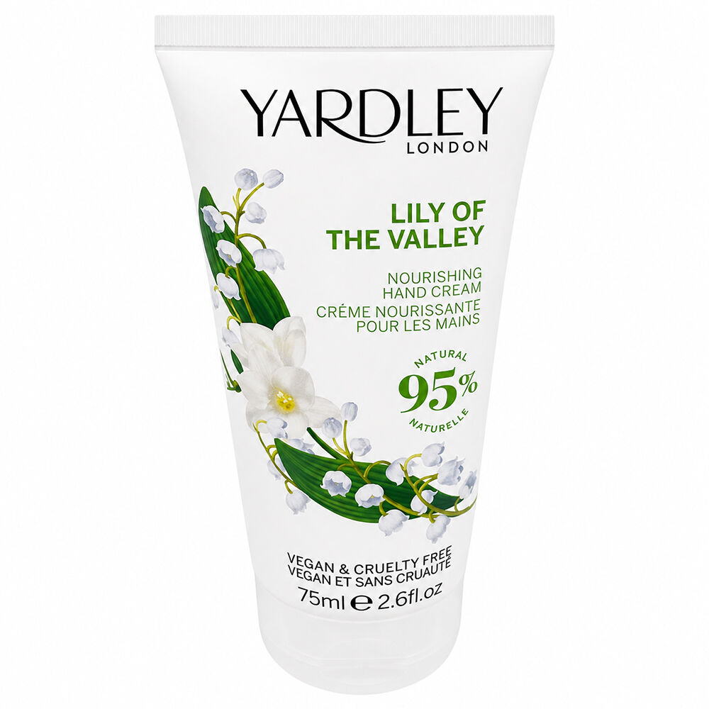 Yardley Hand & Nail Cream Moisturiser Trio Rose Lavender Lily 75ml