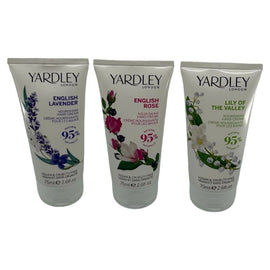 Yardley Hand & Nail Cream Moisturiser Trio Rose Lavender Lily 75ml