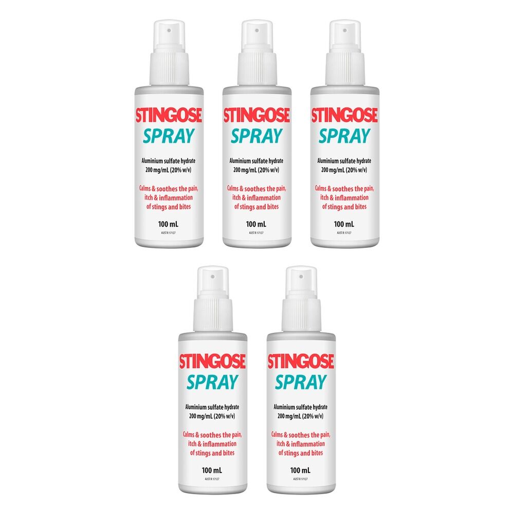 Stingose Pump Spray 100mL Pack of 5