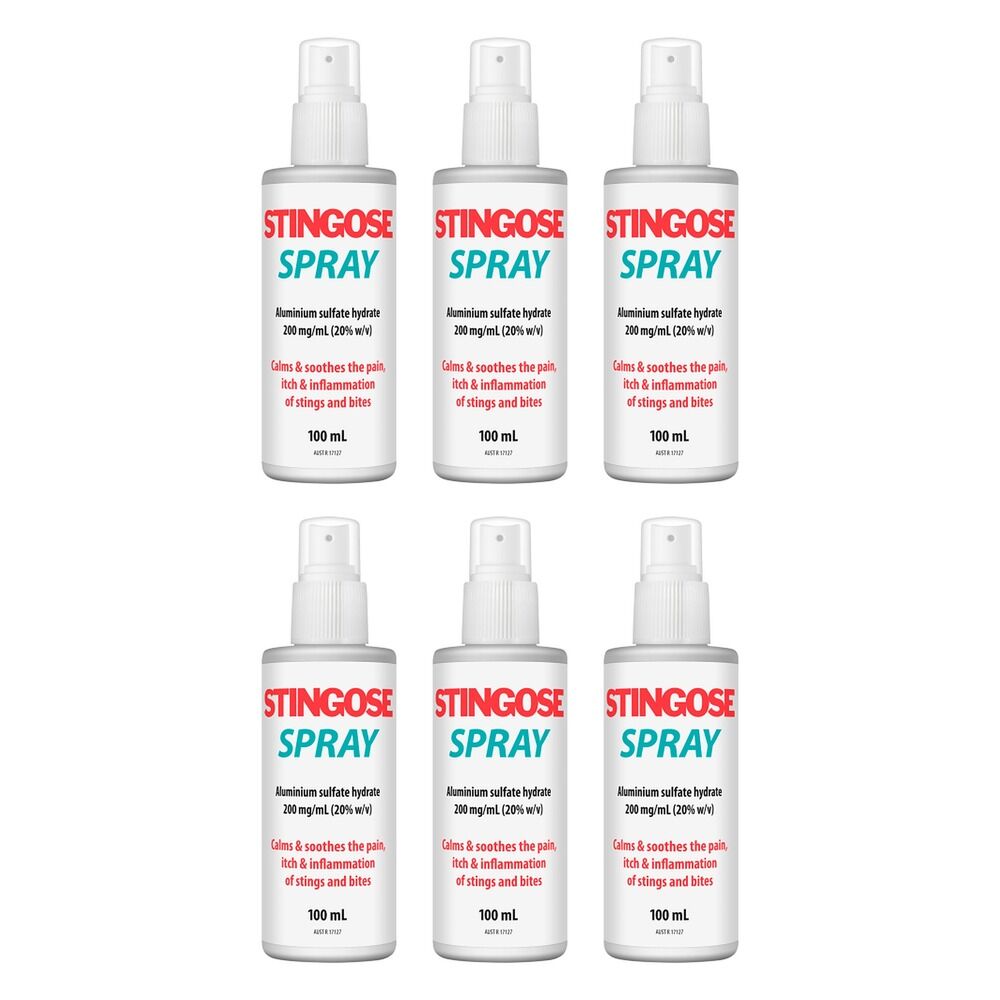 Stingose Pump Spray 100mL Pack of 6