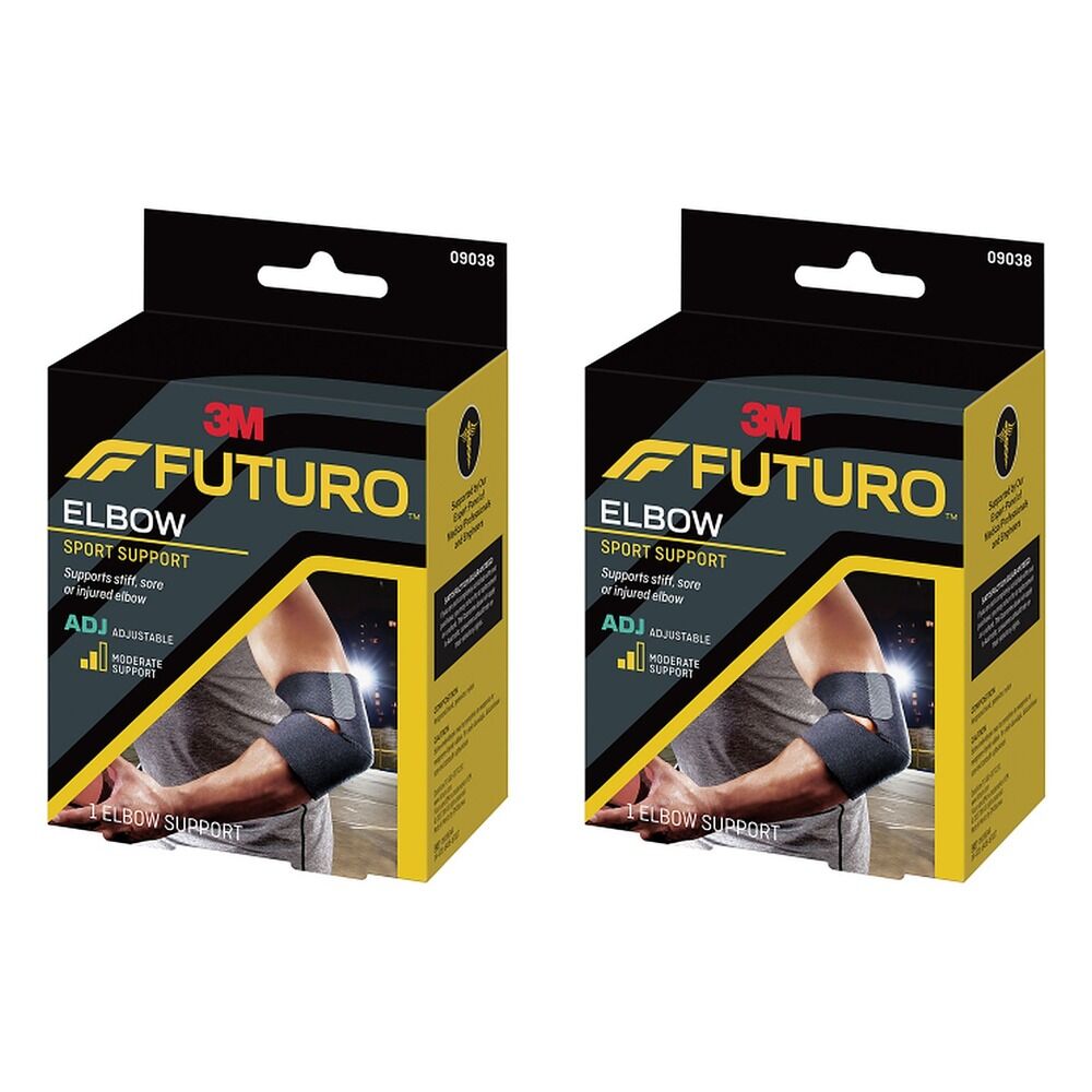Futuro Sport Elbow Support Adjustable Pack of 2