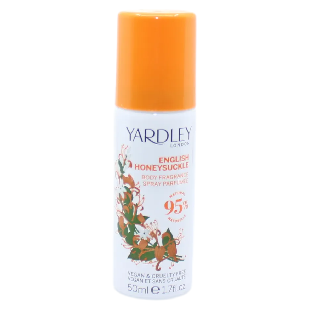 Yardley Body Spray Gift Set 4 x 50ml Lavender Rose Lily Honeysuckle Floral Mist
