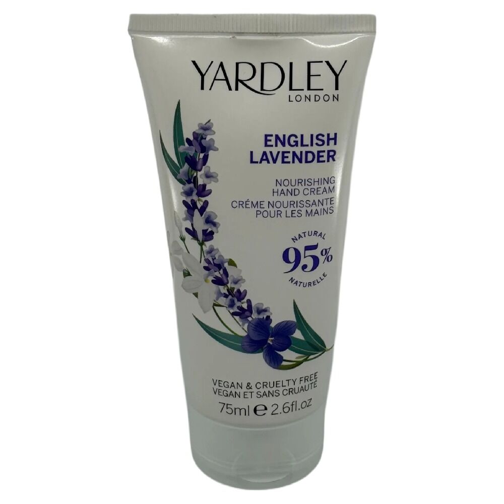 Yardley English Lavender Nourishing Hand & Nail Cream And Moisturiser 75ml