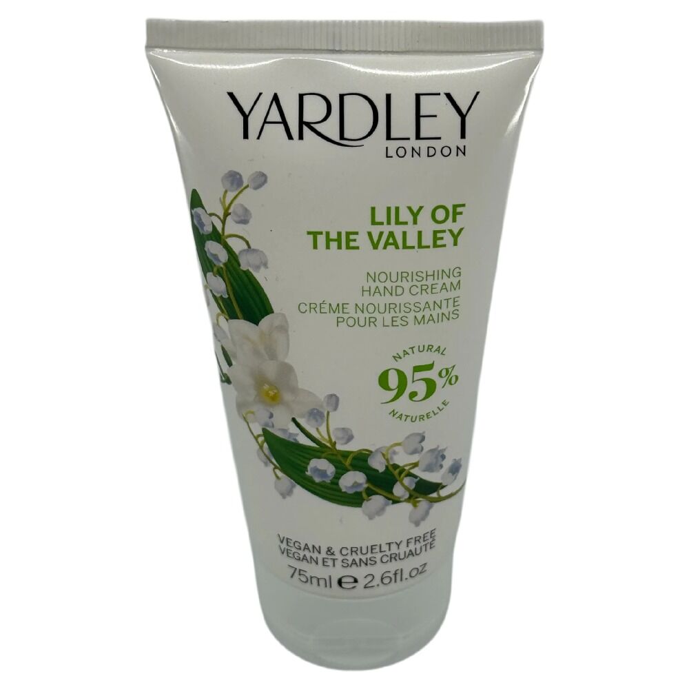Yardley Lily Of The Valley Nourishing Hand & Nail Cream 75ml Notepad Pack