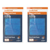 Bodichek Hot/Cold Pack Reusable Clear Gel Small 13cm x 22cm Bundle of 2