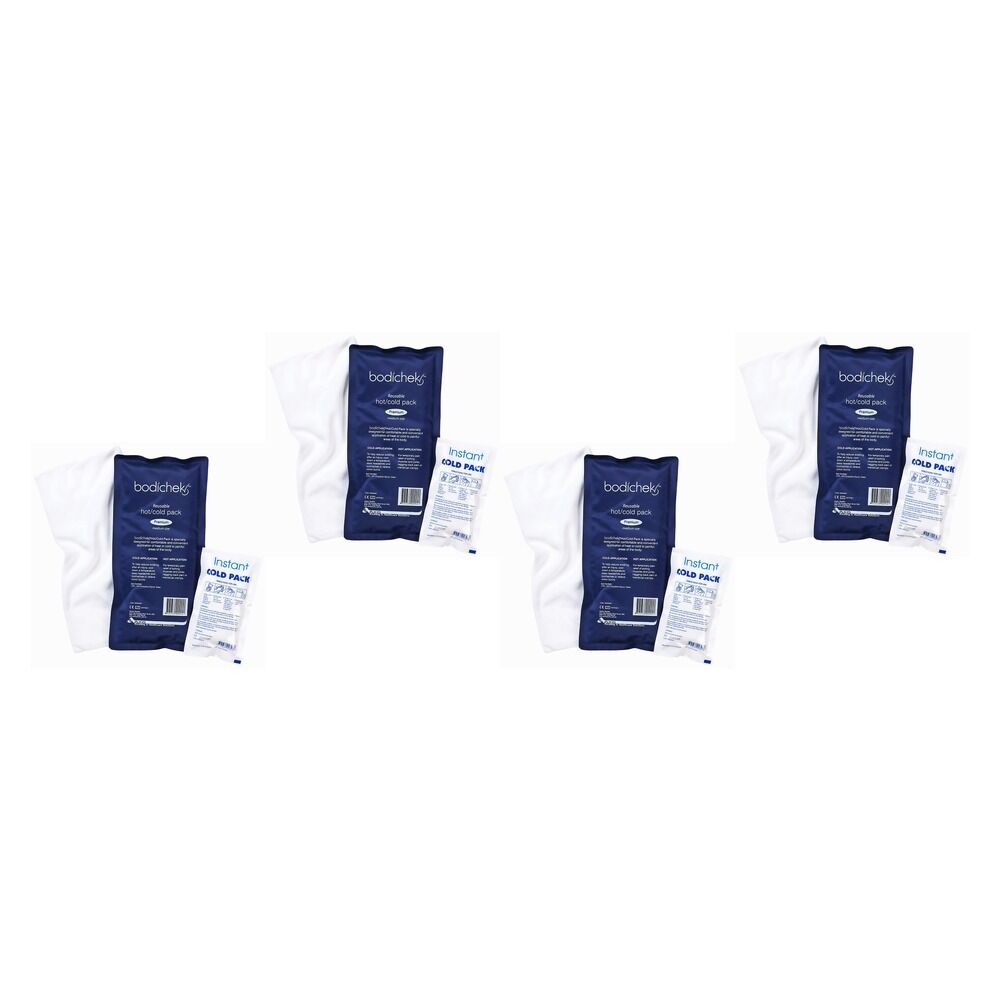 Bodichek Hot/Cold Gel Pack Medium Bundle of 4