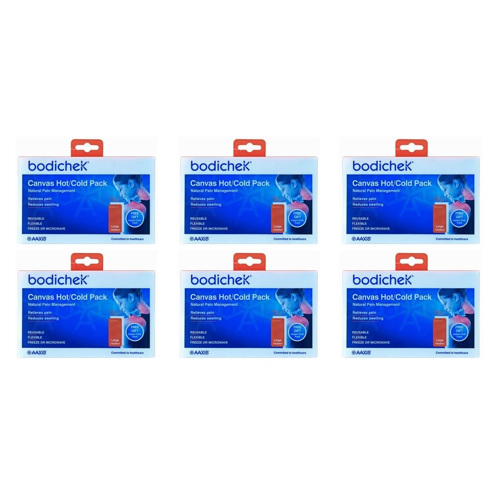 Bodichek Hot/Cold Gel Pack Large Bundle of 6