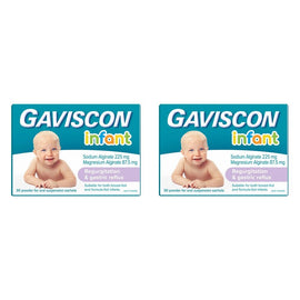 Gaviscon Infant Regurgitation & Gastric Reflux 30 Sachets Pack of 2