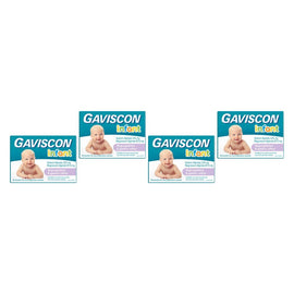 Gaviscon Infant Regurgitation & Gastric Reflux 30 Sachets Pack of 4