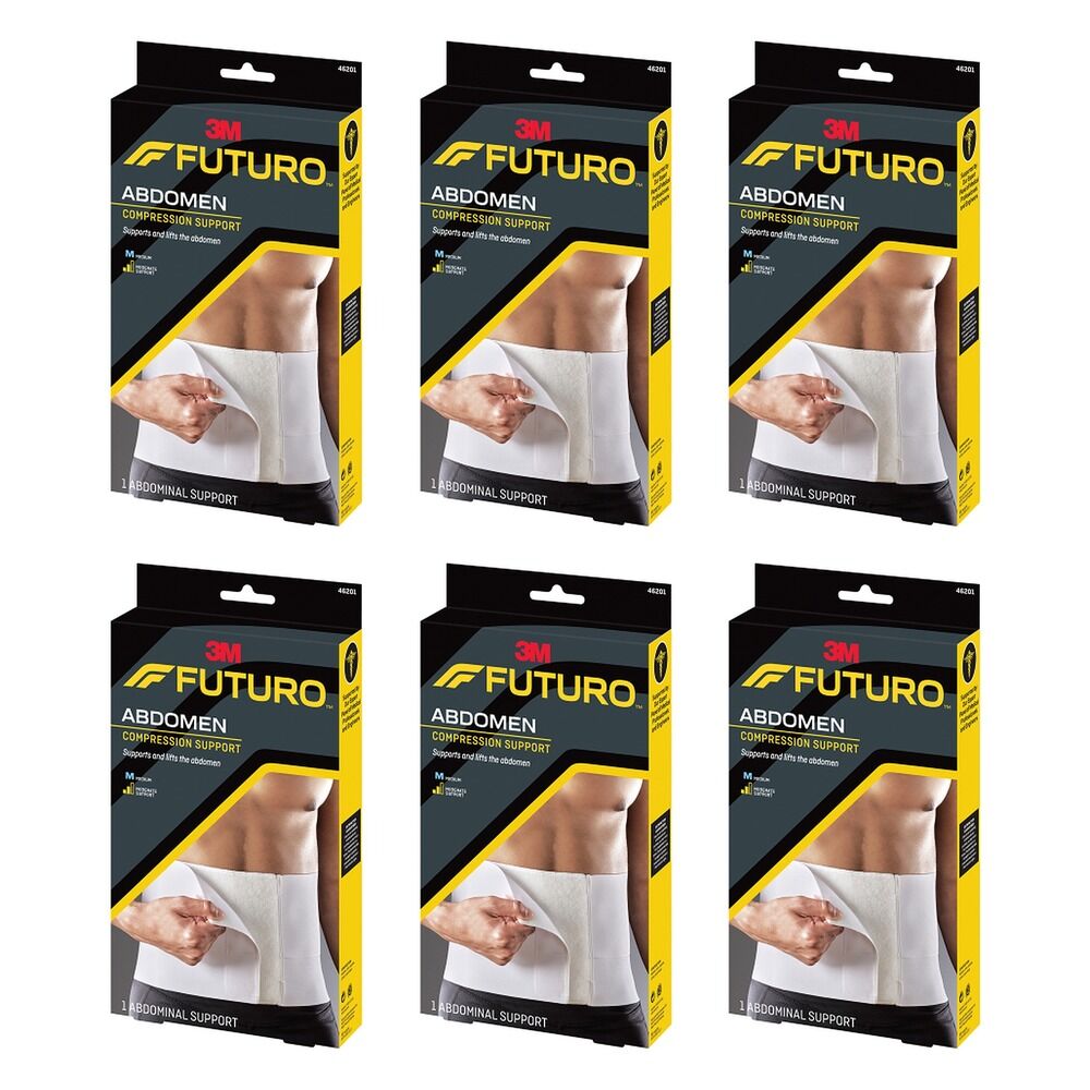 Futuro Abdominal Compression Support Medium Pack of 6