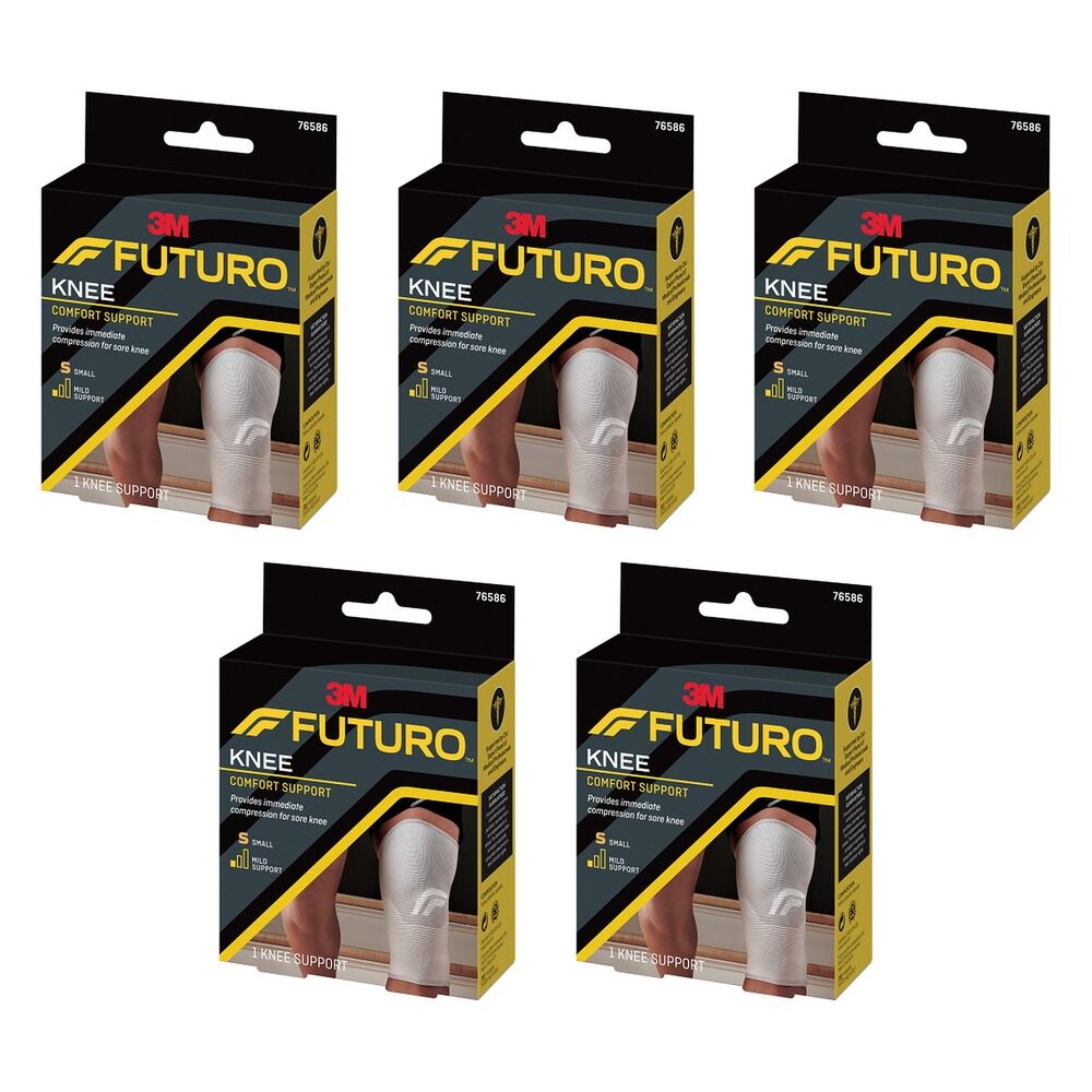Futuro Comfort Knee Support Small Pack of 5