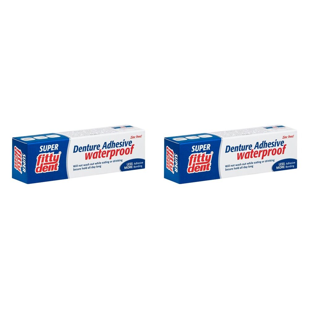 Fittydent Denture Adhesive 20g Pack of 2