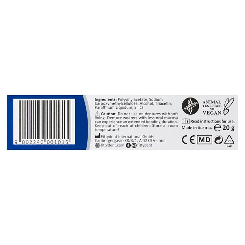 Fittydent Denture Adhesive 20g