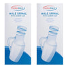 SurgiPack Male Urinal with Lid Pack of 2