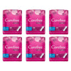 Carefree Original Back Up Protection Liners 30 Pack x 16 Bundle of 6