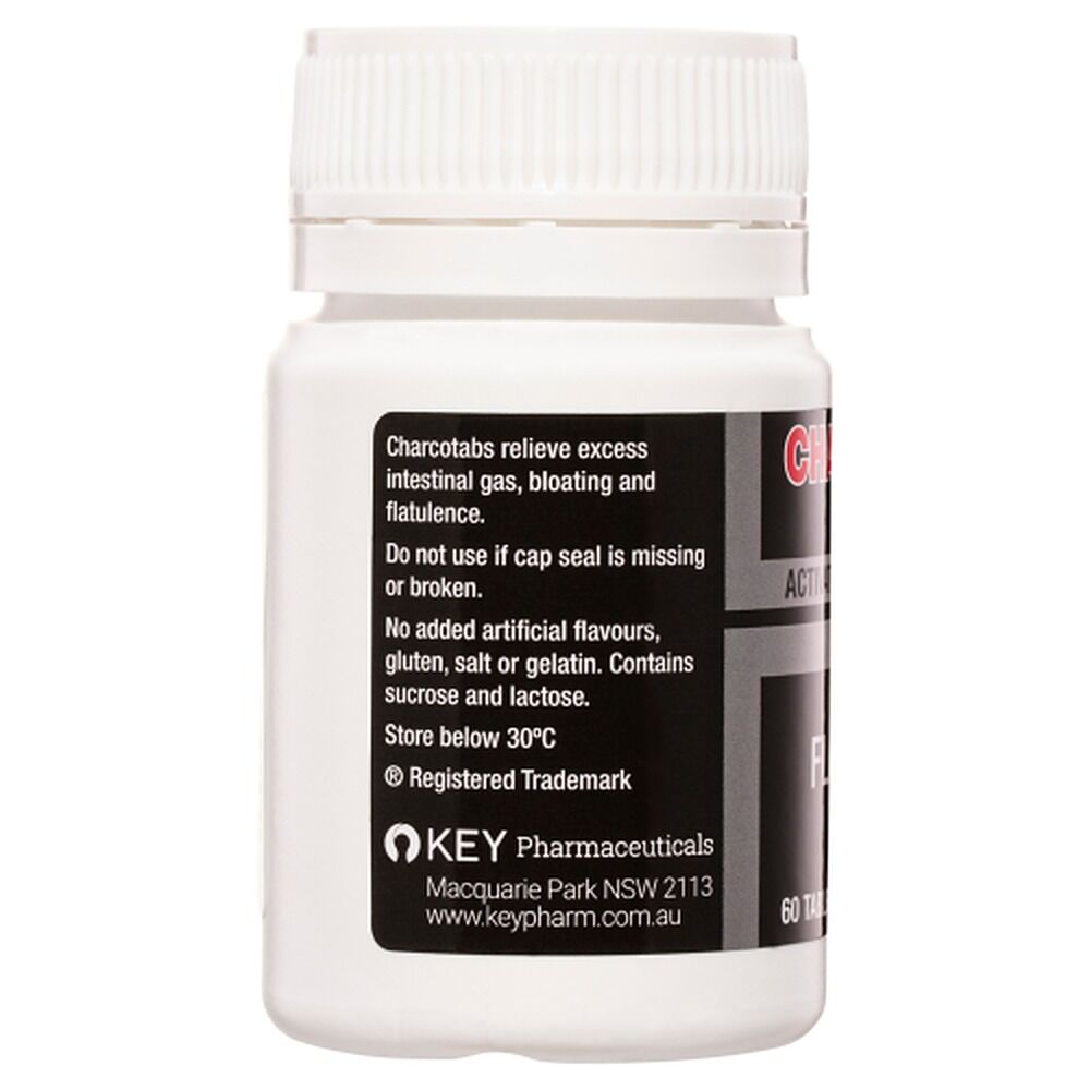 Charcocaps Charcotabs 250mg 60 Tablets