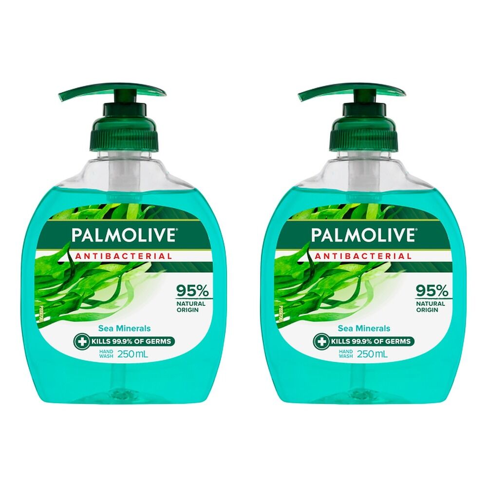 Palmolive Antibacterial Sea Minerals Hand Wash 250mL Pack of 2
