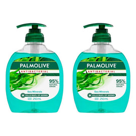 Palmolive Antibacterial Sea Minerals Hand Wash 250mL Pack of 2